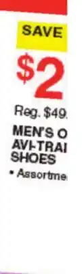 Dunham's Sports MEN'S O AVI-TRAI SHOES offer