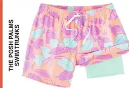 Dunham's Sports THE POSH PALMS SWIM TRUNKS offer