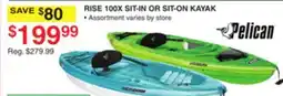 Dunham's Sports RISE 100X SIT-IN OR SIT-ON KAYAK offer