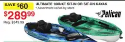 Dunham's Sports ULTIMATE 100NXT SIT-IN OR SIT-ON KAYAK offer