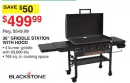 Dunham's Sports BLACKSTONE 36 GRIDDLE STATION WITH HOOD offer
