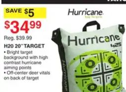 Dunham's Sports H20 20 TARGET offer
