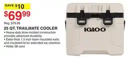 Dunham's Sports IGLOO 25 QT. TRAILMATE COOLER offer