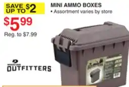 Dunham's Sports OUTFITTERS MINI AMMO BOXES offer