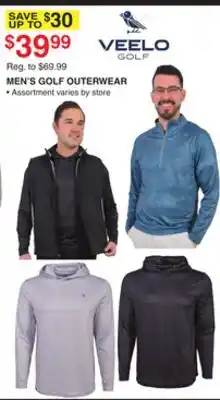 Dunham's Sports VEELO MEN'S GOLF OUTERWEAR offer