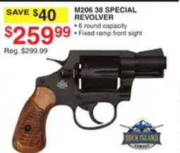 Dunham's Sports ROCK ISLAND ARMORY M206 38 SPECIAL REVOLVER offer