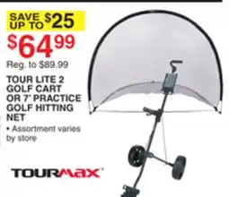 Dunham's Sports TOUR LITE 2 GOLF CART OR 7' PRACTICE GOLF HITTING NET offer
