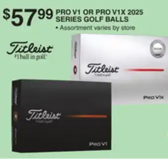 Dunham's Sports PRO V1 OR PRO V1X 2025 SERIES GOLF BALLS offer