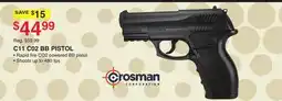 Dunham's Sports CROSMAN C11 CO2 BB PISTOL offer
