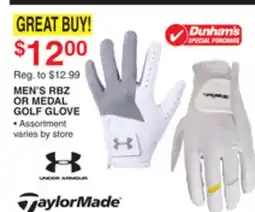 Dunham's Sports MEN'S RBZ OR MEDAL GOLF GLOVE offer