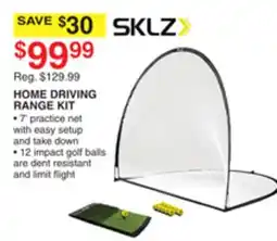 Dunham's Sports SKLZ HOME DRIVING RANGE KIT offer