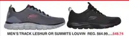 Dunham's Sports SKECHERS MEN'S TRACK LESHUR OR SUMMITS LOUVIN offer