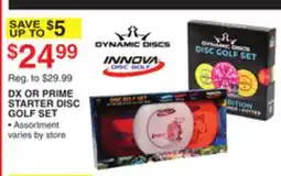 Dunham's Sports DX OR PRIME STARTER DISC GOLF SET offer