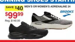 Dunham's Sports BROOKS MEN'S OR WOMEN'S ADRENALINE 24 offer