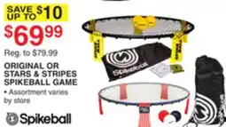 Dunham's Sports SPIKEBALL ORIGINAL OR STARS & STRIPES SPIKEBALL GAME offer