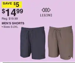 Dunham's Sports LEG3ND MEN'S SHORTS offer