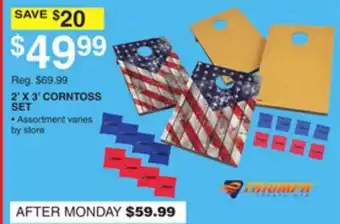 Dunham's Sports 2' X 3' CORNTOSS SET offer