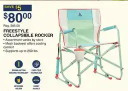 Dunham's Sports FREESTYLE COLLAPSIBLE ROCKER offer