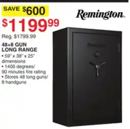 Dunham's Sports REMINGTON 48-8 GUN LONG RANGE offer
