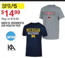 Dunham's Sports MEN'S, WOMEN'S OR YOUTH TEE offer