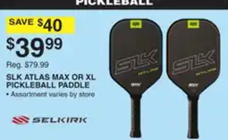 Dunham's Sports SLK ATLAS MAX OR XL PICKLEBALL PADDLE offer