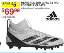 Dunham's Sports ADIDAS MEN'S ADIZERO IMPACT.2 TPU FOOTBALL CLEATS offer