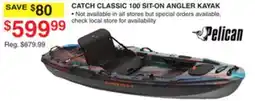 Dunham's Sports CATCH CLASSIC 100 SIT-ON ANGLER KAYAK offer