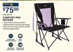 Dunham's Sports COMFORT PRO ROCKER offer