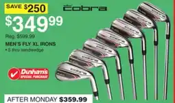 Dunham's Sports COBRA MEN'S FLY XL IRONS offer