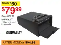 Dunham's Sports GUN VAULT MINIVAULT offer