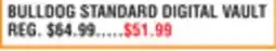 Dunham's Sports BULLDOG STANDARD DIGITAL VAULT offer