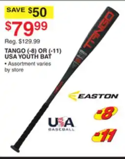 Dunham's Sports EASTON TANGO (-8) OR (-11) USA YOUTH BAT offer