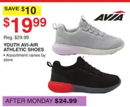 Dunham's Sports AVIA YOUTH AVI-AIR ATHLETIC SHOES offer