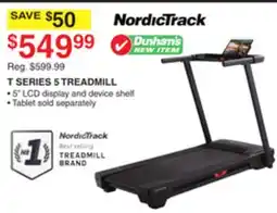 Dunham's Sports NORDICTRACK T SERIES 5 TREADMILL offer