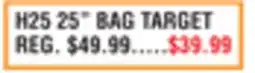 Dunham's Sports H25 25 BAG TARGET offer