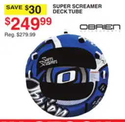 Dunham's Sports OBRIEN SUPER SCREAMER DECK TUBE offer
