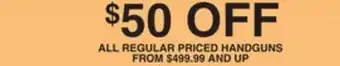 Dunham's Sports ALL REGULAR PRICED HANDGUNS offer