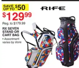 Dunham's Sports RX SEVEN STAND OR CART BAG offer