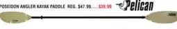 Dunham's Sports POSEIDON ANGLER KAYAK PADDLE offer