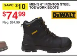Dunham's Sports DEWALT MEN'S 6 IRONTON STEEL TOE WORK BOOTS offer