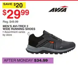 Dunham's Sports MEN'S AVI-TREX 2 WIDE RUNNING SHOES offer