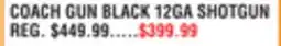 Dunham's Sports COACH GUN BLACK 12GA SHOTGUN offer