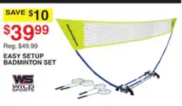 Dunham's Sports EASY SETUP BADMINTON SET offer