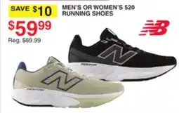 Dunham's Sports NEW BALANCE MEN'S OR WOMEN'S 520 RUNNING SHOES offer
