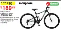 Dunham's Sports WOMEN'S 27.5 TERVANE BIKE offer