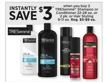 Dollar General Tresemmé Shampoo Or Conditioner Or Hair Styling offer