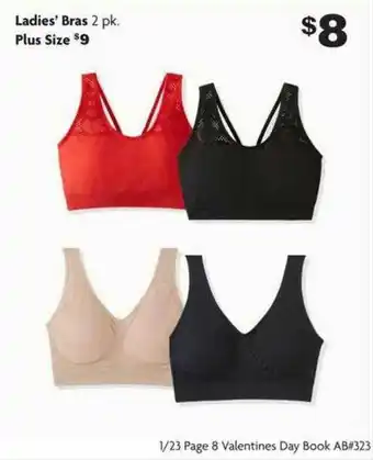 Family Dollar Ladies' Bras Plus Size offer