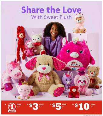 Family Dollar Plush offer