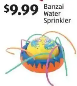 Aldi Banzai Water Sprinkler offer