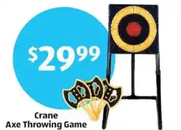 Aldi Crane Axe Throwing Game offer